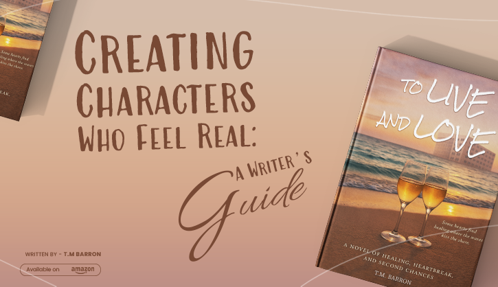 Creating Characters Who Feel Real: A Writer’s Guide Banner.